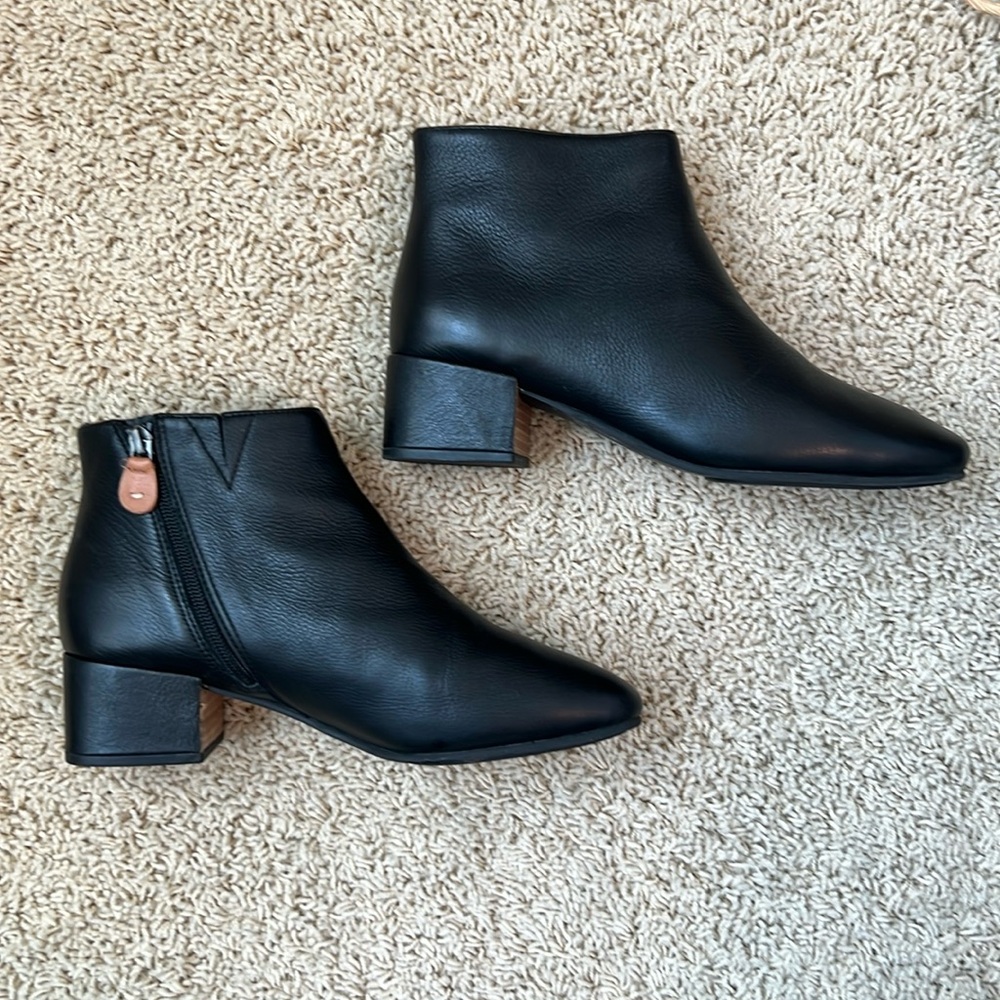 Gentle Souls Ella Bootie black, leather 8